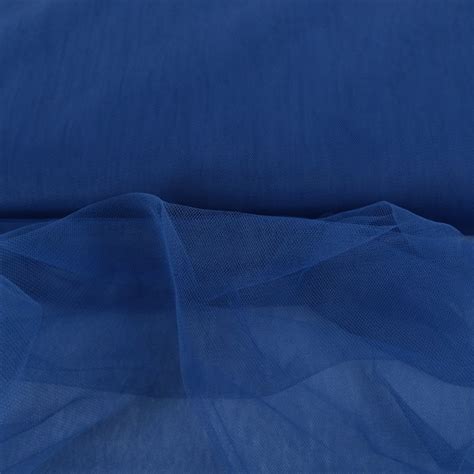 Tulle Souple 300cm Bleu Marine Mercerine