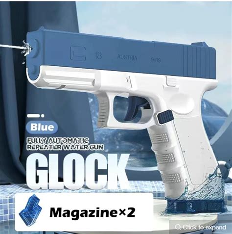 🔥summer Hot Sale 2023 New Glock Fast Shooting Water Gun🔫 Bu Gebarun