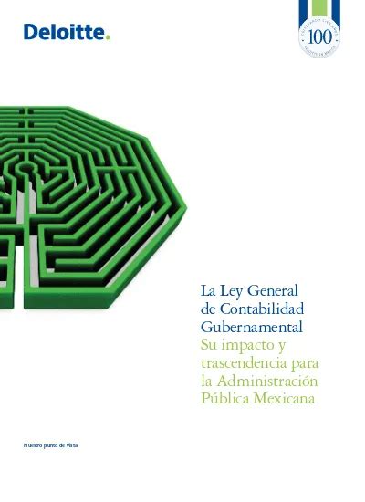 Nuestro Punto De Vista La Ley General De Contabilidad Gubernamental Su