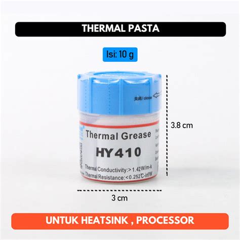 Thermal Paste Termal Pasta Gr Gram Heatsink Cpu Prosesor Ic