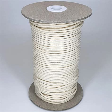 2 2mm Organic Cotton Elastic Cord James Tailoring Sustainable