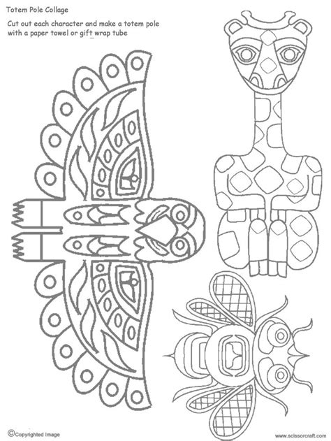 Totem Pole Printable Templates