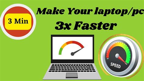 Make Your Computer Laptop 3X Faster For FREE Tips Tricks Trick