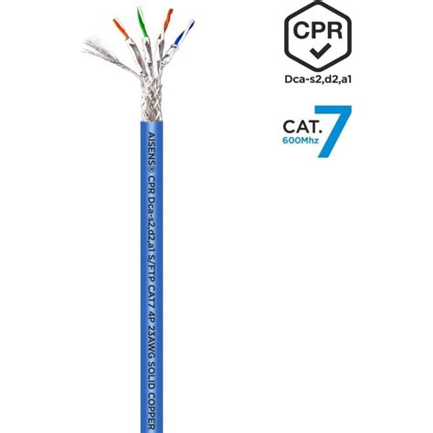 Cabo De Rede Bobina Aisens A Rj Cat S Ftp Awg Lszh Cpr