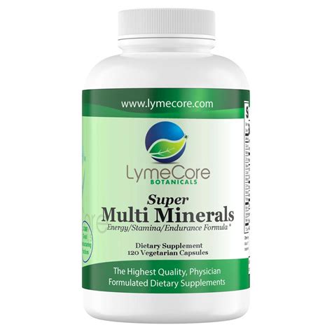 Super Multi Minerals - LymeCore Botanicals