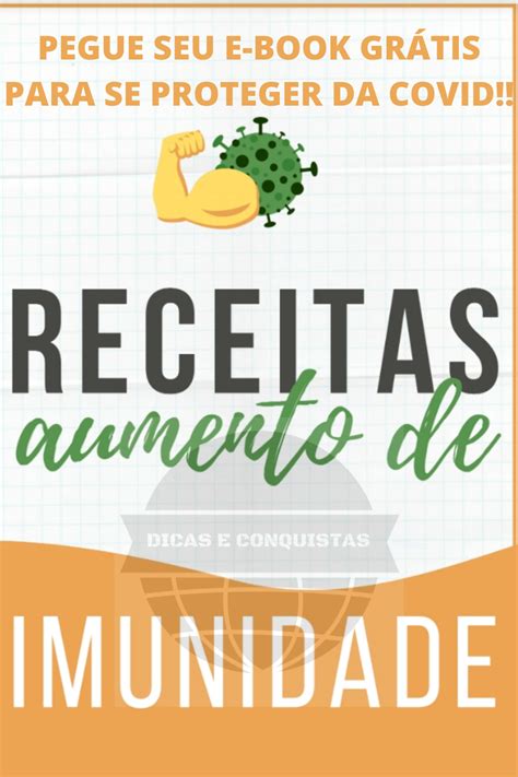 E Book Gr Tis Dicas De Receitas De Como Aumentar Sua Imunidade