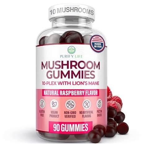 Review Lions Mane Mushroom Complex Gummies