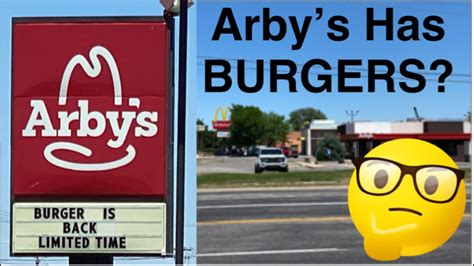 Arby’s Cheeseburger Review - YouTube