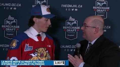 2023 QMJHL Draft | Reactions from the first-rounders – LHJMQ