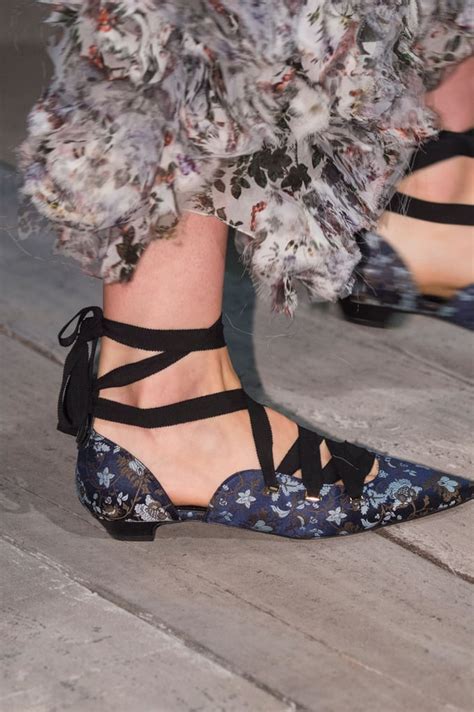Best Runway Shoes at London Fashion Week Spring 2017 | POPSUGAR Fashion ...