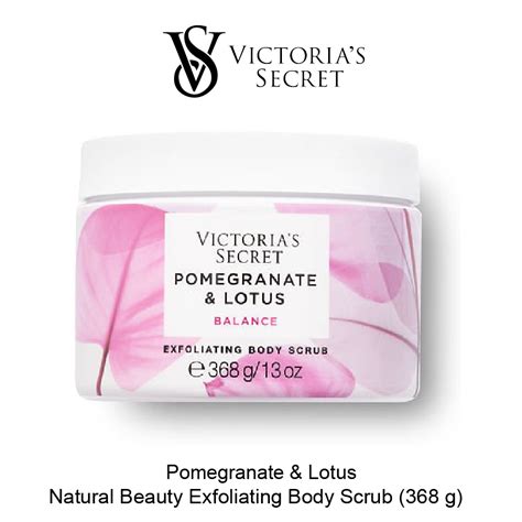 Pomegranate Lotus Natural Beauty Exfoliating Body Scrub 386g By