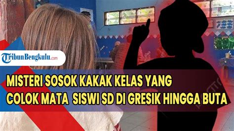 Sosok Kakak Kelas Yang Colok Mata Siswi SD Di Gresik Hingga Buta