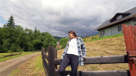 Young woman retreating at farm country house 12214266 Stock Video at ...