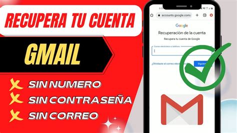 C Mo Recuperar Mi Cuenta De Google Gmail Sin Correo Sin Tel Fono Y Sin