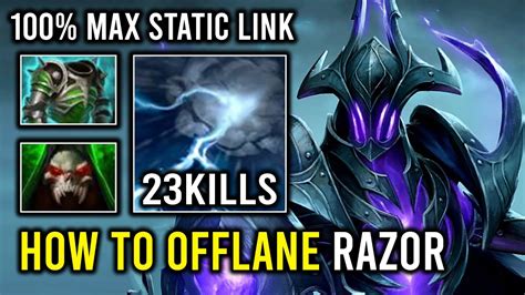 How To Play Offlane Razor In 2024 With First Item Vladmir S Offering