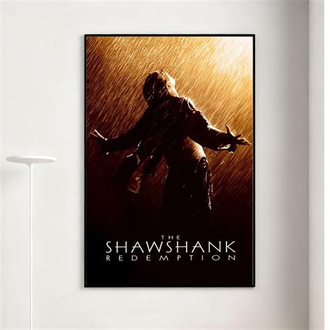 shawshank redemption  poster retro wall art home decor classic