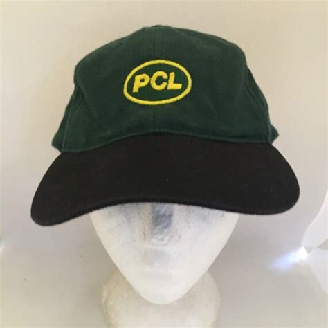 Vintage Pcl Strapback Hat 1990s 80s Z1 Gem