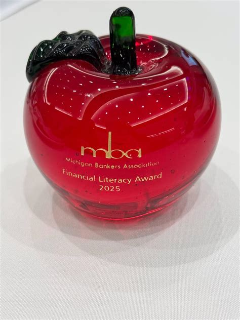 ChoiceOne Bank Receives 2025 MBA Financial Literacy, Financial