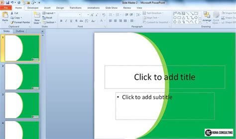 Cara Membuat Template Presentasi Powerpoint Dengan Slide Master