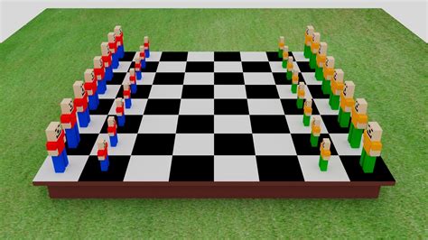 3D file Chess Board 3D Model ♟️・3D print design to download・Cults