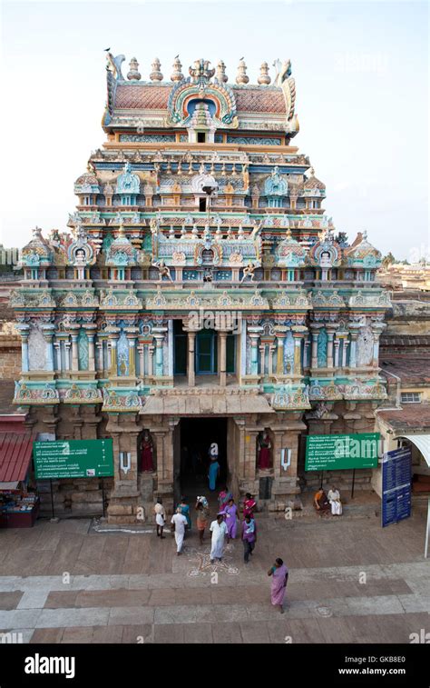 Sri Ranganathaswamy Hindu Temple Fotos Und Bildmaterial In Hoher