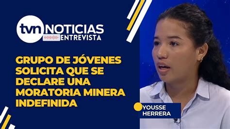 Grupo De J Venes Solicita Que Se Declare Una Moratoria Minera