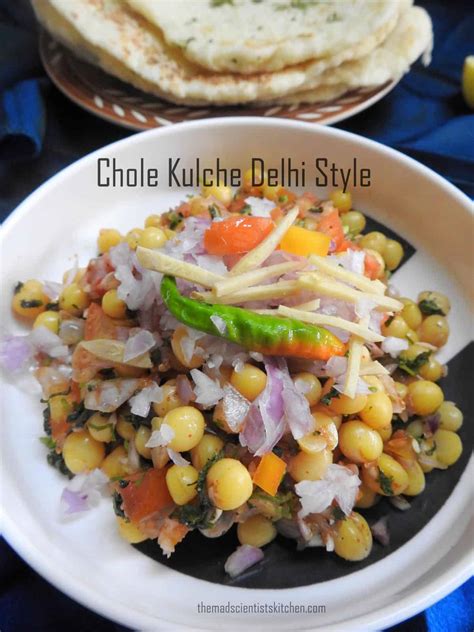 Chole Kulcha Delhi Style~Street Food #BreadBakers