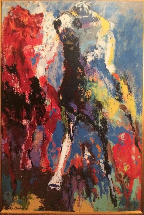 Leroy Neiman Original - The Finish