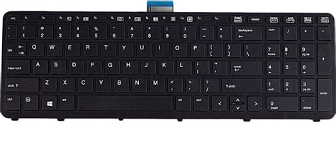 Noblik Teclado de Computadora PortáTil en IngléS de EE UU para ZBOOK