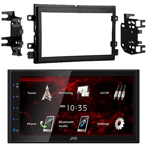 JVC KW M180BT 6 8 Touchscreen Double DIN Bluetooth USB Digital