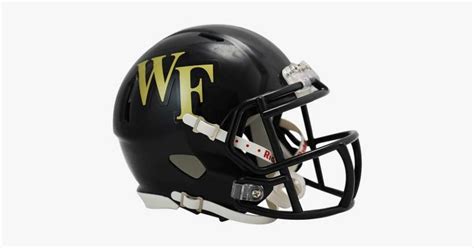 Wake Forest Demon Deacons Ncaa Speed Mini Helmet Wake Forest Riddell