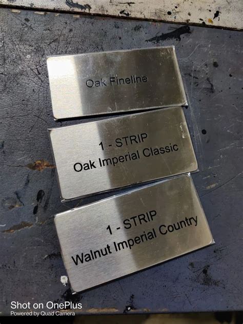 Silver Anodized Aluminum Nameplates For Industrial 18 Gauge Rs 6 Sq