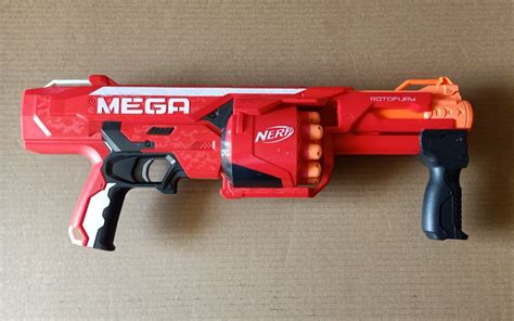 Nerf N Strike Mega Series Rotofury Blaster Preloved Like New Hobbies