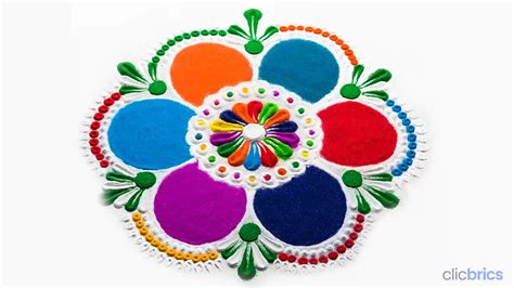 15 Simple Rangoli Designs For Every Celebration