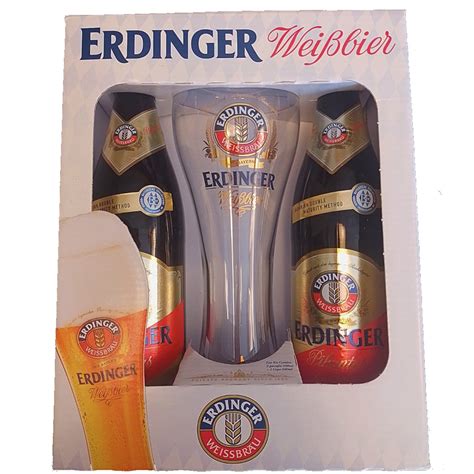 Kit Cerveja Erdinger Pikantus 2 Garrafas 500 Ml 1 Copo 500 Ml