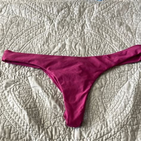 Midori Kai Fuchsia Bikini Bottom L Gem