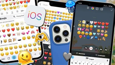 COMO TER NOVOS EMOJIS De IPHONE No ANDROID 2022 TECLADO GBOARD ESTILO