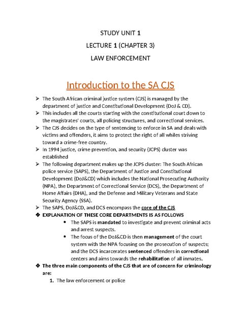 KRM Notes Chapter 3 FOR THE EXAM STUDY UNIT 1 LECTURE 1 CHAPTER 3