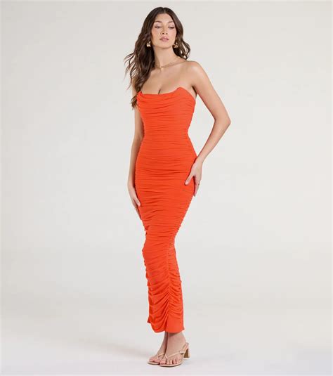 Formal Orange Dresses & Windsor