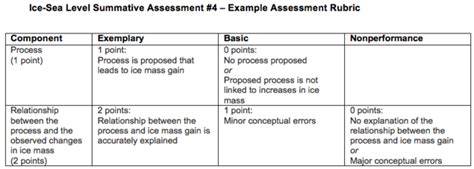 Summative Assessment 4 Rubric