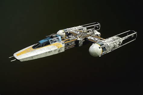 Y-wing Starfighter Star Wars 3D model | CGTrader