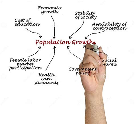 Factors Influencing Population Growth Stock Image - Image of social, female: 286269053