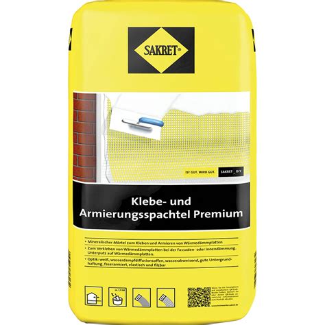 Wdvs Klebe Und Armierungsspachtel Premium Wei Kg Kaufen Bei Obi