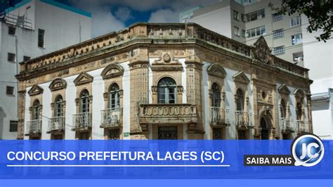 Concurso da Prefeitura de Lages SC último dia de inscrição para 1 294