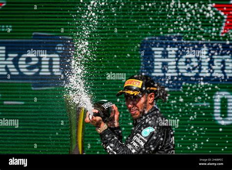 Lewis Hamilton Interlagos Podium 2021 Hi Res Stock Photography And