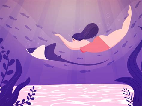 Swimming by Yulia Ivashchuk on Dribbble