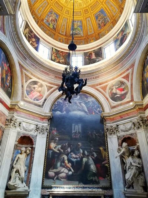 Chigi Chapel Santa Maria Del Popolo Rome Cappella Chig Flickr