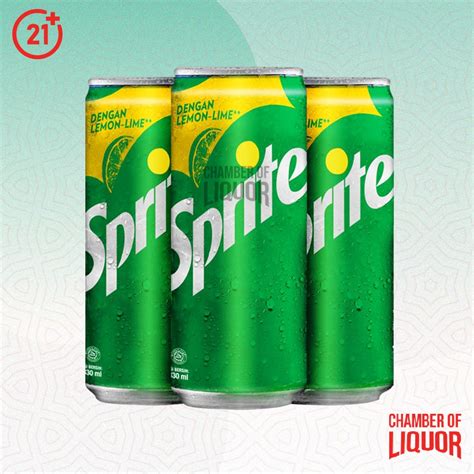 Jual Sprite Can Minuman Soft Drink Kaleng Ml Shopee Indonesia