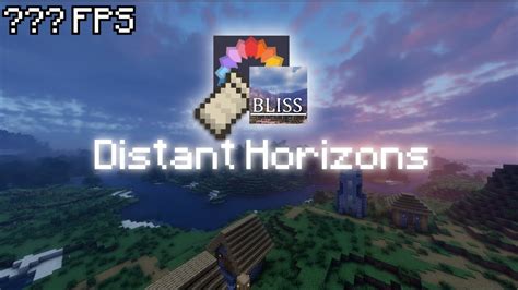 Tutorial Minecraft 2024 Distant Horizons Bliss Shaders 2k60fps