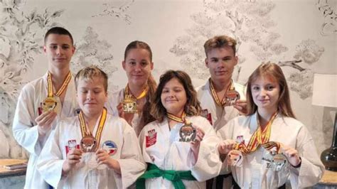 Zawodnicy Taekwon Do Z Gniezna Na Mistrzostwach Europy W Madrycie